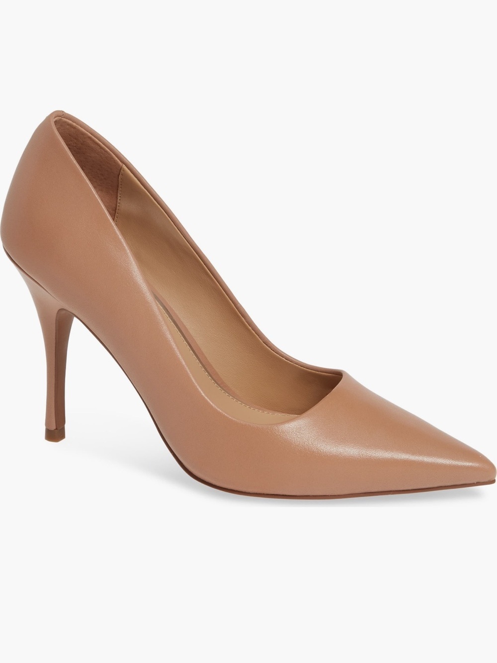 Paolo Nude brown Payton Pointy Toe Pump NWT